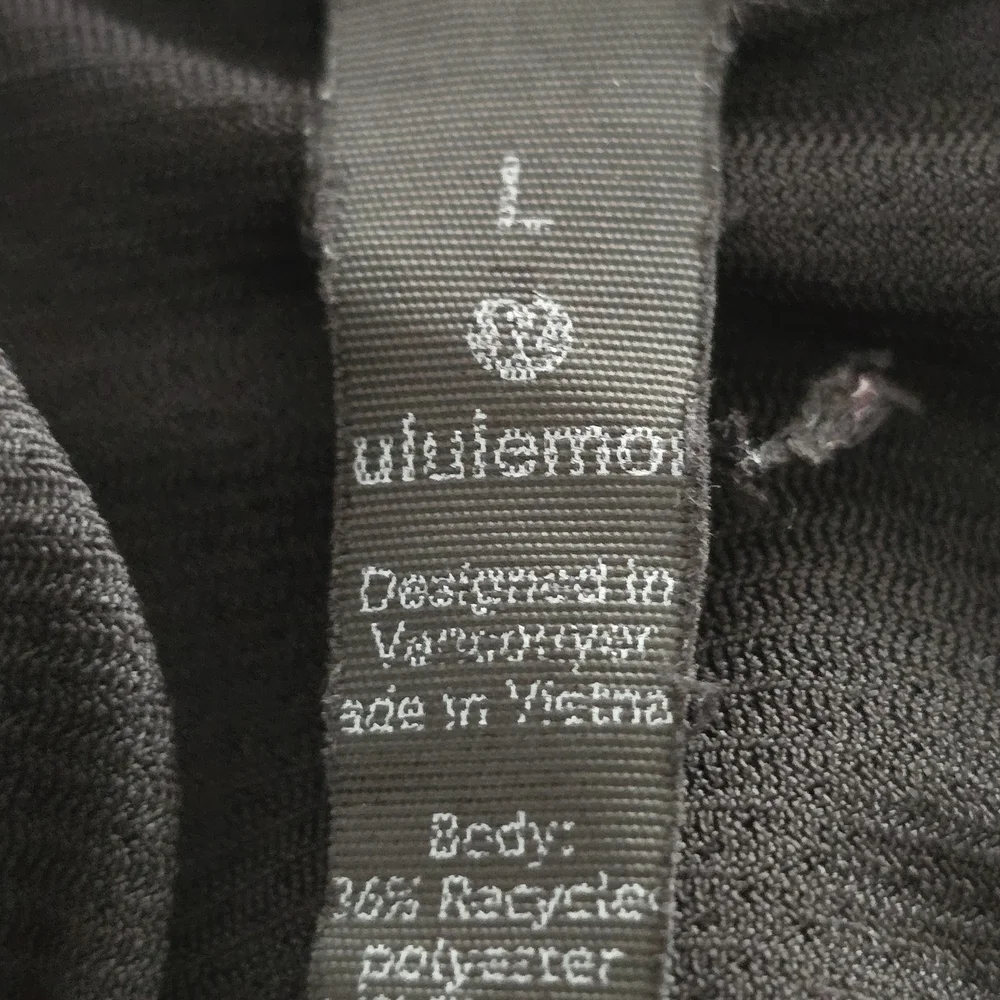 Lululemon Surge Black Sparkle Athletic Shorts Men's Size L